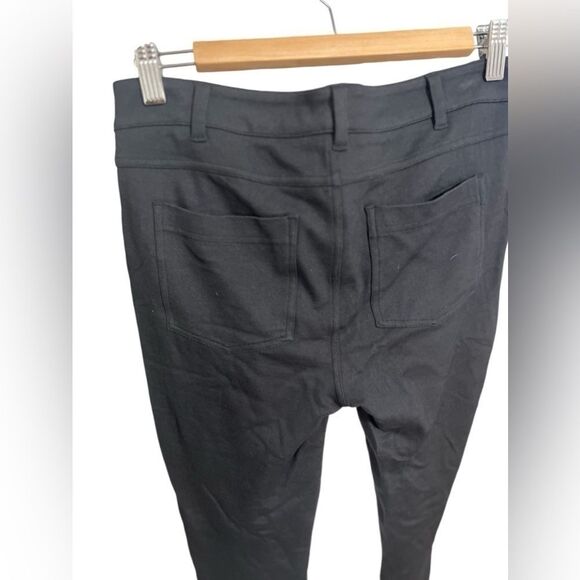 Vince Women Pants Taper Leg Zipper Button Equestrian charcoal, gray size 4 - Picture 2 of 13